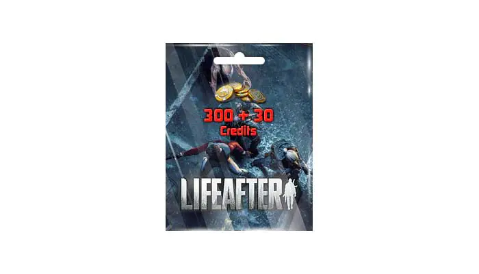 بطاقة شحن لعبة (LifeAfter) 300+30 كرديت PUDDING Pay USD 4.99